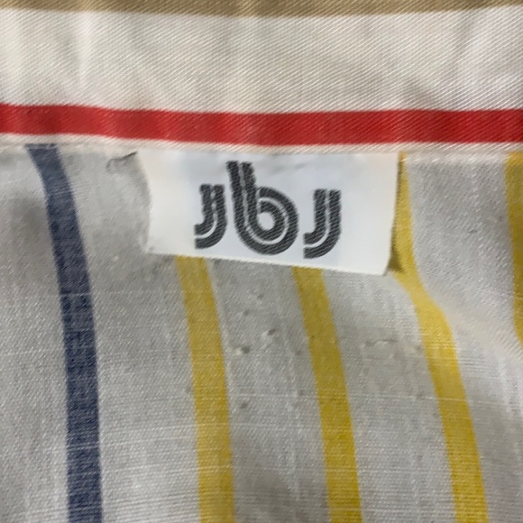 Vintage Striped Blouse with tie - Picture 8 of 8